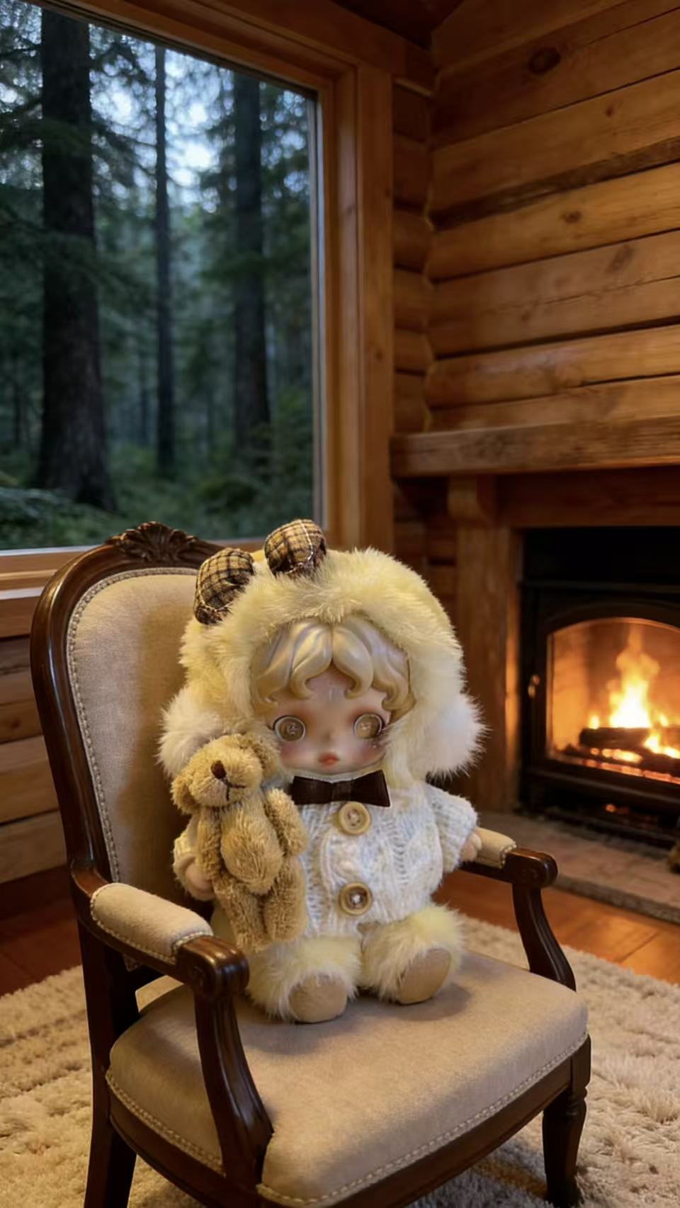 Skullpanda Clothes - Cozy Bear Night