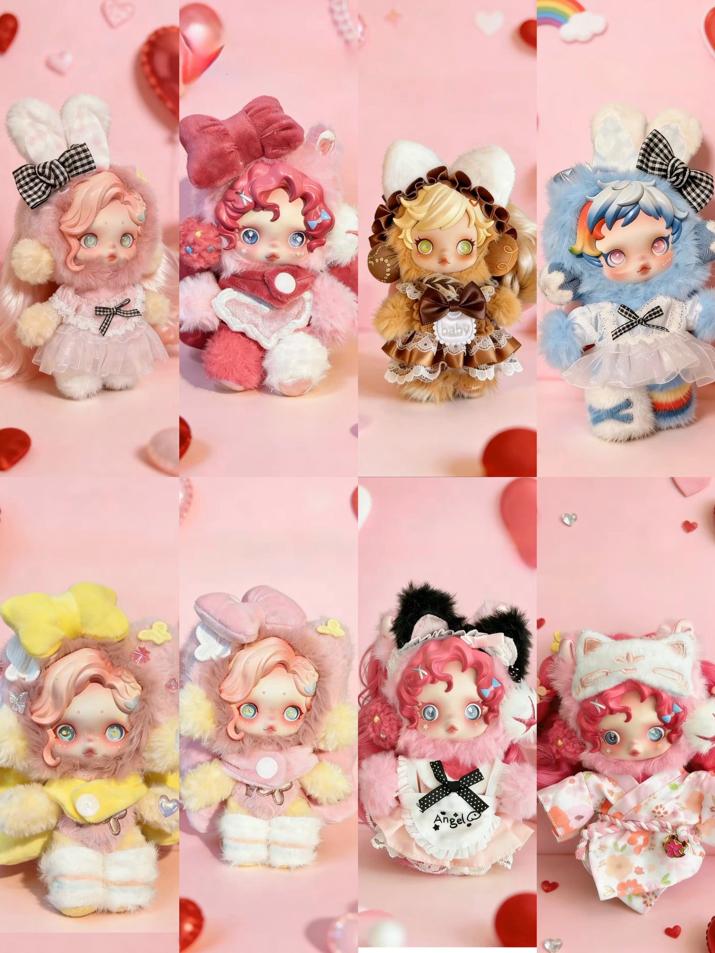 Skullpanda x My Little Pony Doll Clothes - Valentine’s Day Collection