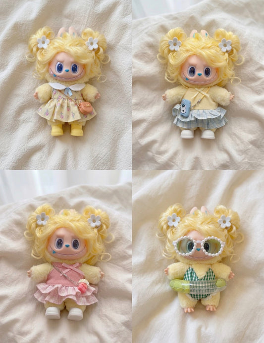 Labubu The Hair Salon Doll Clothes