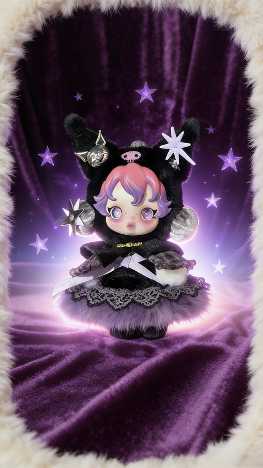 Skullpanda Clothes - Midnight Star Velvet